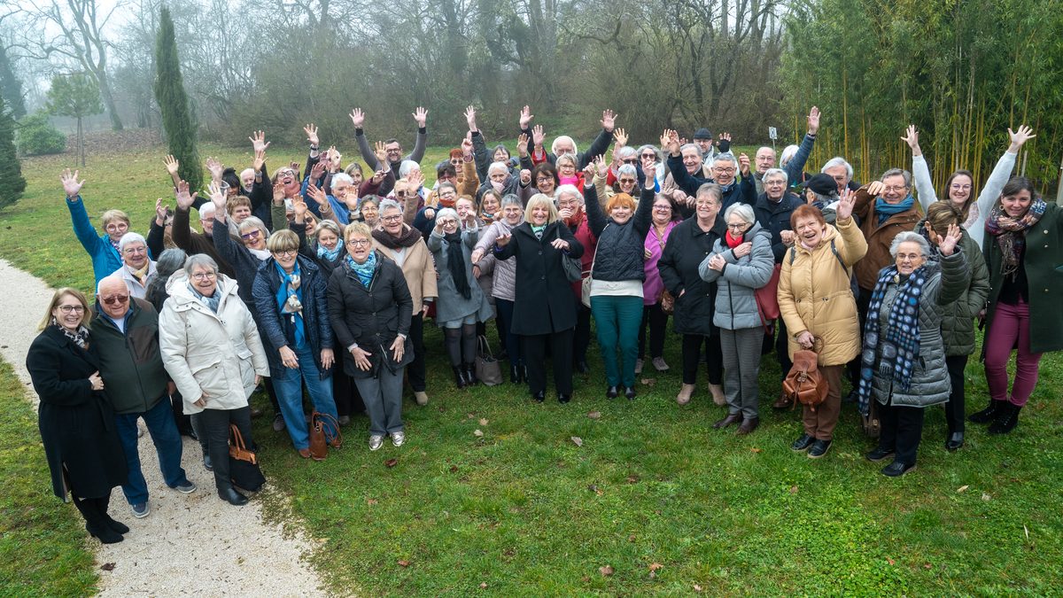 Les bénévoles de l'ADMR réunis, tous ensemble